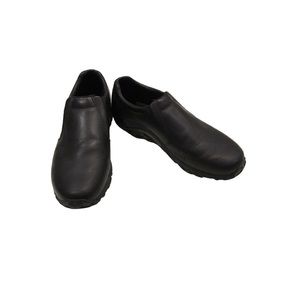 Mens Merrell Jungle Moc Leather Slip On Shoe. J60889. Black Sz 13